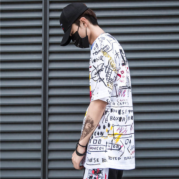 "JEAN MICHEL BASQUIAT T-SHIRT" FROM URBAN HARAJUKU COLLECTIONS