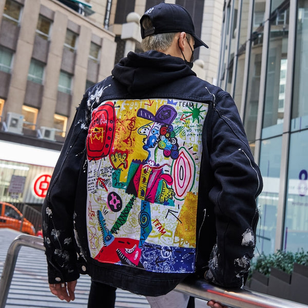 Jean michel basquiat Jacket style